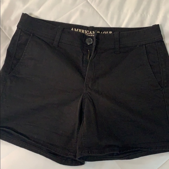 American Eagle Outfitters Pants - American Eagle black stretchy shorts